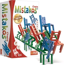 Juego de mesa TREFL Mistakos: sillas