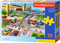 Puzzle Castorland Intersección concurrida de 70 piezas