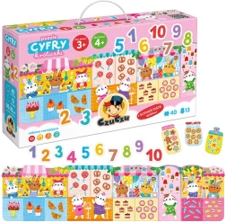 Puzzle Números Conejitos