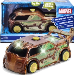 Marvel Light Hero Groot – pequeño coche con luz y sonido