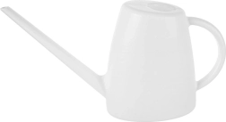 Regadera de plástico blanca para riego 1,6 l