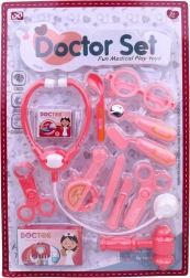 Set de médico rosa para niños
