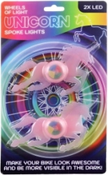 Luces para bicicleta Unicornios