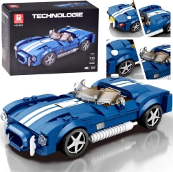 Kits de construcción técnica – roadster deportivo azul 312 piezas