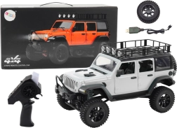 Coche RC todoterreno 2.4G con tracción 4x4 – gris