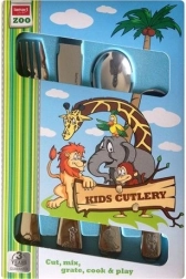 Juego de cubiertos infantiles ZOO