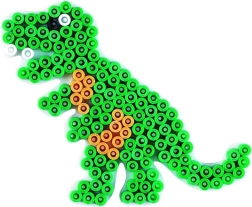 Placa dinosauro para cuentas termofusibles de 5 mm