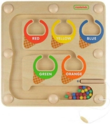 Laberinto magnético para clasificar colores MASTERKIDZ