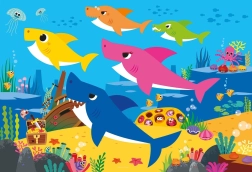 Puzzle Baby Shark vacaciones 30 piezas CLEMENTONI