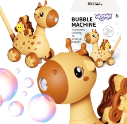 Woopie jirafa 2 en 1 – andador empujable con burbujas