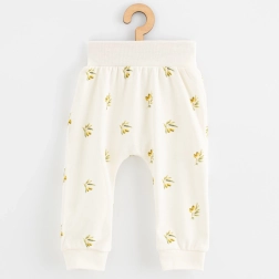 Pantalones para bebé de algodón orgánico NEW BABY Olivas 80 (9–12 meses)