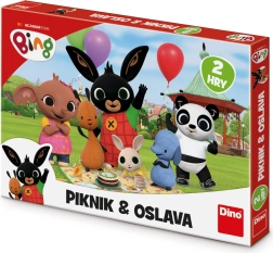 Picnic y fiesta 2 en 1 BING – juegos de mesa infantiles