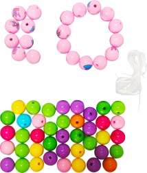 Creación de pulseras con cuentas
