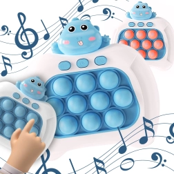 Juego electrónico POP IT Antiestrés de habilidad Dino Azul