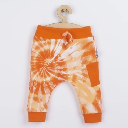 Pantalones de chándal de algodón para bebé NICOL Tomi – naranjas