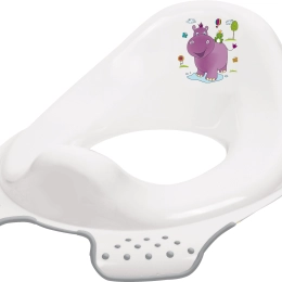 Adaptador infantil para WC hippo, blanco