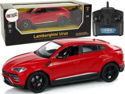 Coche RC 1:24 LAMBORGHINI Urus rojo con luces 2.4 GHz