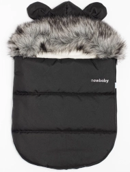 Saco de invierno NEW BABY Lux Fleece grafito