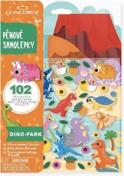 Pegatinas de espuma Dino Park CONCORDE