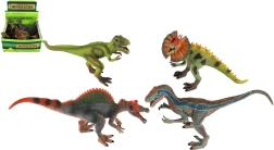 Figura de dinosaurio de plástico 34x17 cm - set de 8 tipos