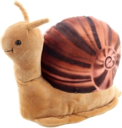 Caracol de peluche 24 cm eco friendly