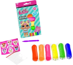 L.O.L. Surprise! pasta de modelar de secado rápido – set de 6 paquetes