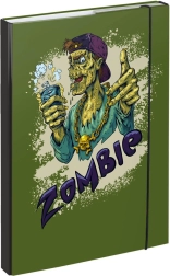BAAGL carpeta para cuadernos escolares A4 zombie