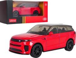 Modelo metálico Range Rover Sport SV RASTAR a escala 1:43, rojo