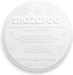 Snazaroo pintura facial blanca 75 ml