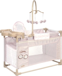 Mi primera cunita para muñecas con centro de juego Verona