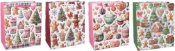 Bolsa de regalo navideña L 31 × 42 × 12 cm