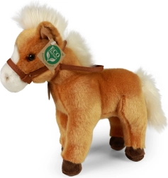 Rappa caballo de peluche marrón de pie 30 cm eco friendly