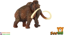 Mamut lanudo – figura de plástico realista de 18 cm