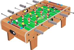 Futbolín de mesa 69 × 36,5 × 23 cm