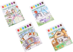 Set creativo de pintura con acuarelas – 6 colores y pincel