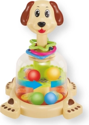 Carrusel mecánico con bolitas – perro