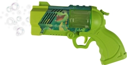Pistola de burbujas dinosaurio con luz – verde