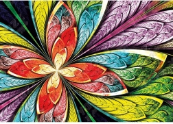 Puzzle YAZZ flor colorida 1000 piezas