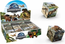 Cubo rompecabezas de dinosaurios 3x3x3