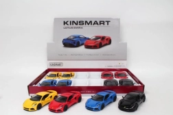 Lotus Emira modelo de coche metálico 1:34 con pull-back y puertas que se abren