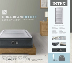 Cama inflable Dura-Beam Twin con bomba integrada