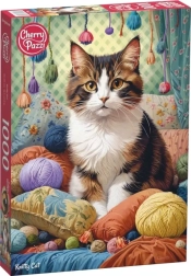 Puzzle Gato en lana de 1000 piezas