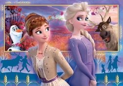 Puzle de 60 piezas Super Color Frozen 2