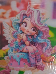 Pintura de diamantes en lienzo - Criaturas mágicas