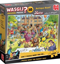 Jumbo Wasgij Retro Original 10: ¡Caza de antigüedades! puzzle de 1000 piezas