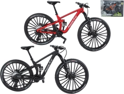 Modelo metálico de bicicleta de montaña 20,5 cm