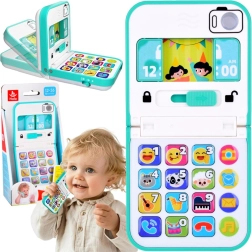 Teléfono musical interactivo plegable para niños