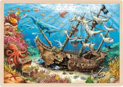 Puzzle de madera encajable del barco hundido Santa Elena - 1 unidad
