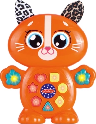 Gatito interactivo con efectos 16 cm