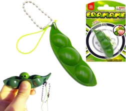 Llavero antiestrés guisante